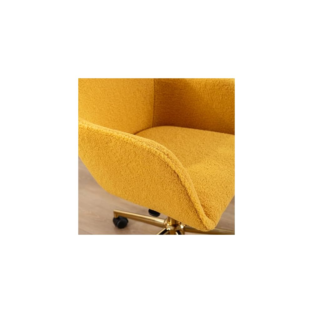 Desk Chair Comfy Simple Modern Home Office Desk Chairs Comfy Comfy Desk Study Chair for Living Room, Bedroom, Vanity, Study