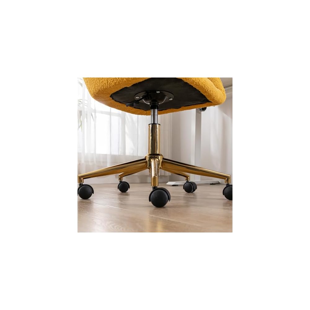 Desk Chair Comfy Simple Modern Home Office Desk Chairs Comfy Comfy Desk Study Chair for Living Room, Bedroom, Vanity, Study