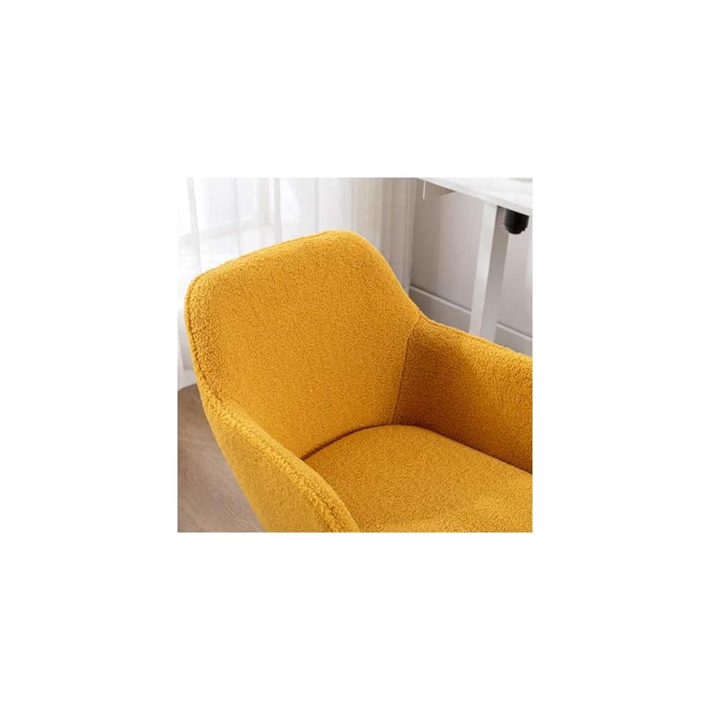 Desk Chair Comfy Simple Modern Home Office Desk Chairs Comfy Comfy Desk Study Chair for Living Room, Bedroom, Vanity, Study